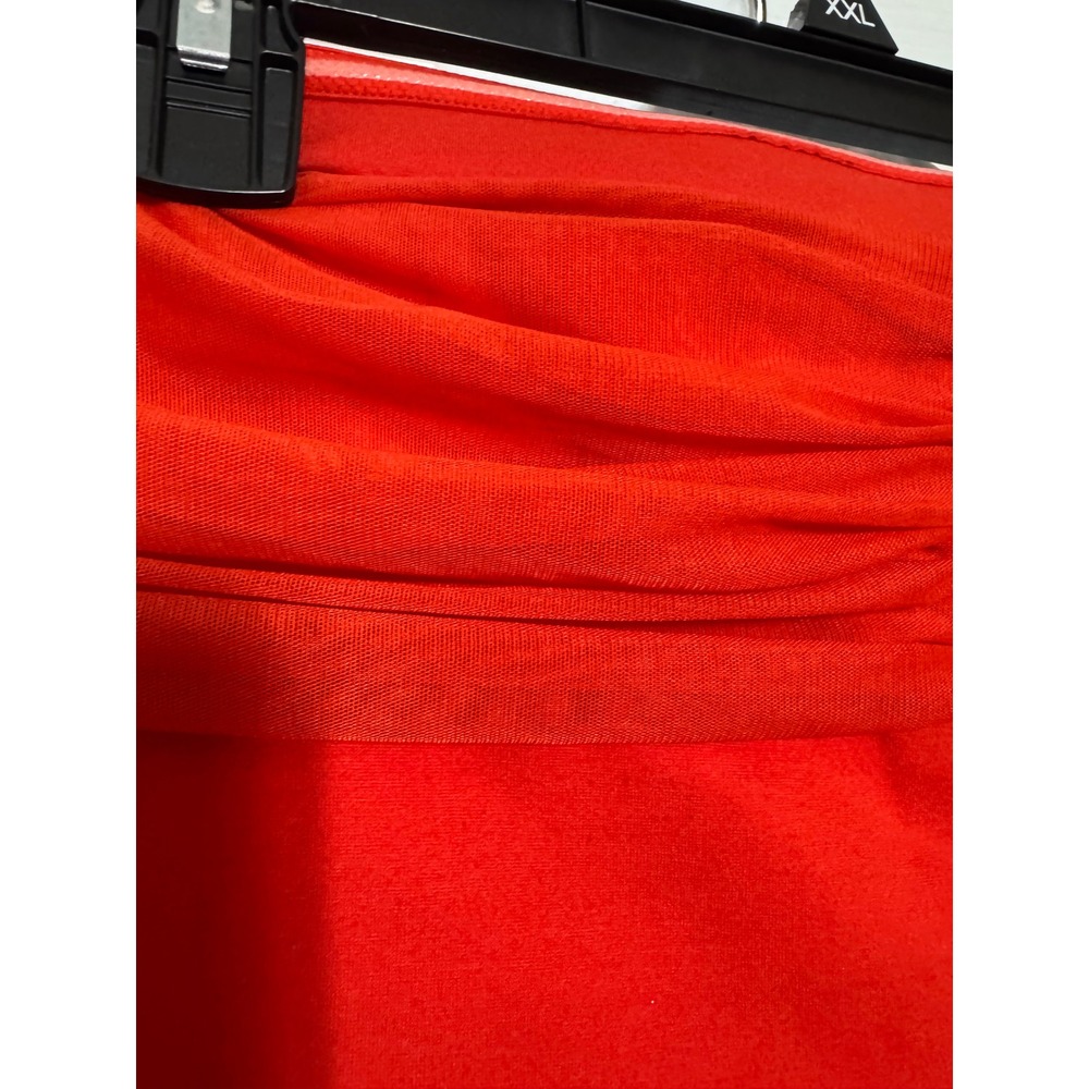 Superdown Red Strapless Mesh Bust Mini Dress Bodycon Size Large - Picture 4 of 4